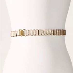 Anthropologie gold Tabitha Stretch Belt